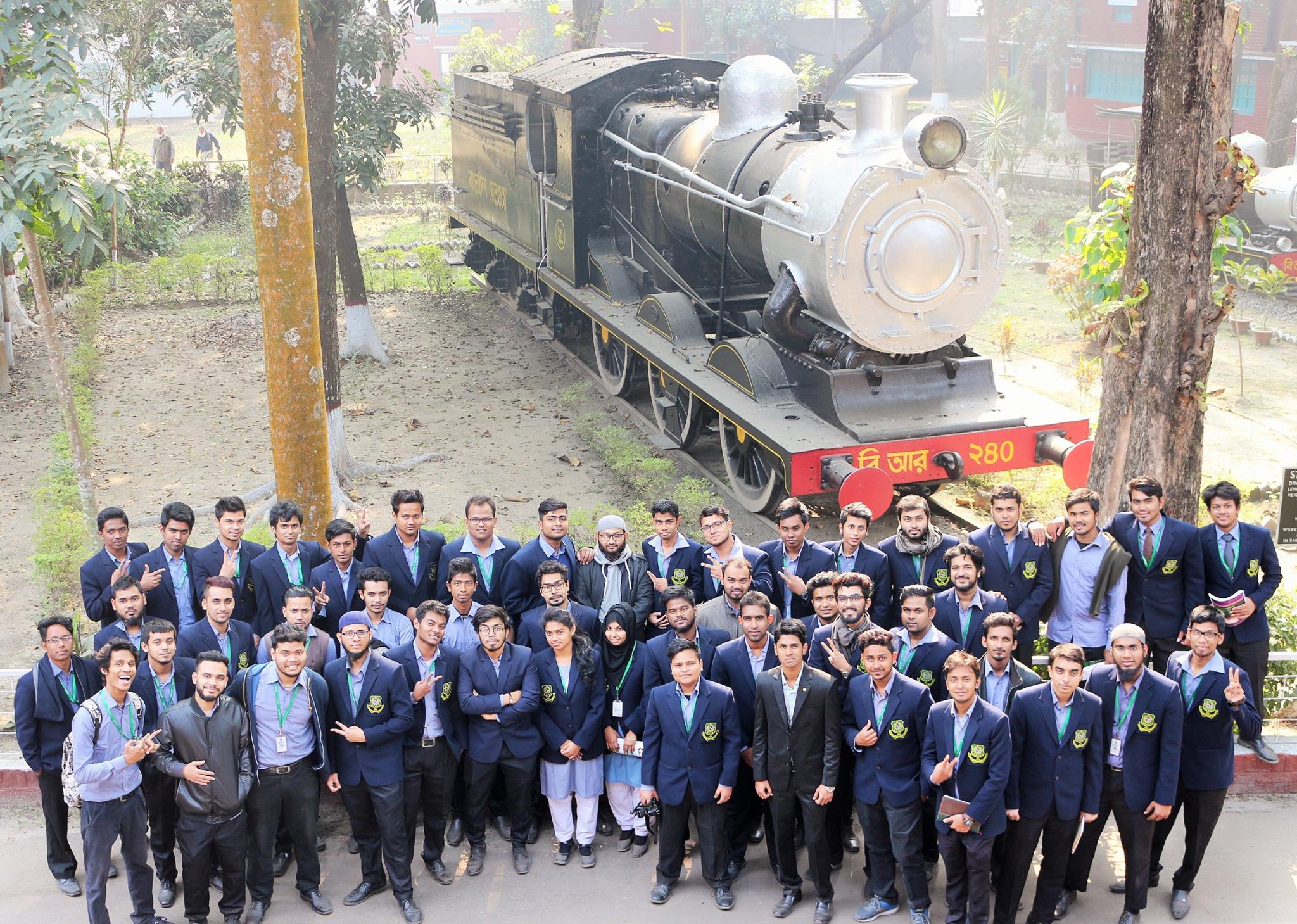 Industrial Visit at Saidpur Railway Department of Industrial